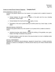 Form OP-030601 Attachment C Sexual Assault Report - Oklahoma, Page 3