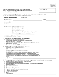 Form OP-030601 Attachment C Sexual Assault Report - Oklahoma, Page 5
