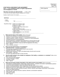 Form OP-030601 Attachment C Sexual Assault Report - Oklahoma, Page 7
