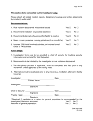 DOC Form OP-060106B Protective Measures Investigation - Oklahoma, Page 3
