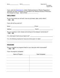 DOC Form OP-060901 Attachment A Pre-release Plan - Oklahoma, Page 5