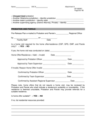 DOC Form OP-060901 Attachment A Pre-release Plan - Oklahoma, Page 9