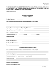 DOC Form OP-090106 Attachment B Special Project Agreement Form - Oklahoma, Page 3