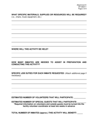 DOC Form OP-090211 Attachment E Special Event Proposal - Oklahoma, Page 2