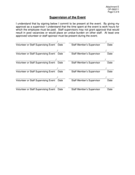 DOC Form OP-090211 Attachment E Special Event Proposal - Oklahoma, Page 5
