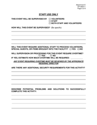 DOC Form OP-090211 Attachment E Special Event Proposal - Oklahoma, Page 6