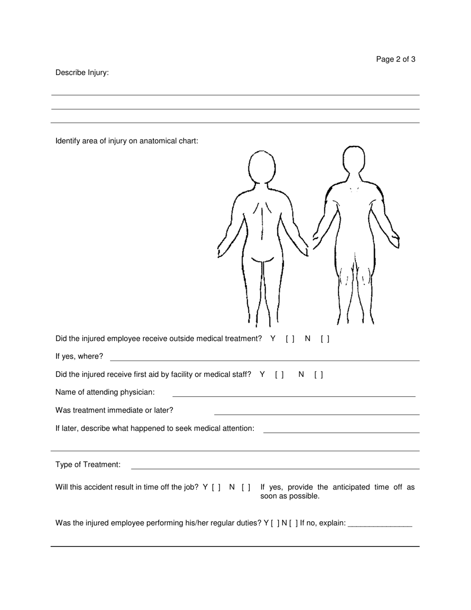 DOC Form OP-100401A Incident / Accident Investigation - Oklahoma, Page 2