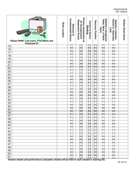 DOC Form OP-100204 Attachment B Basic Life Support Attendance Roster - Oklahoma, Page 4