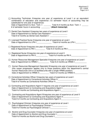 DOC Form OP-110235 Attachment C Application for Career Progression Promotion Documentation of Minimum Requirements - Oklahoma, Page 2
