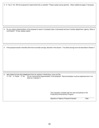DOC Form OP-110222 Attachment B Productivity Enhancement Program Evaluation Report - Oklahoma, Page 2