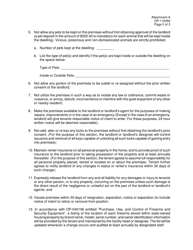 DOC Form OP-110350 Attachment A Housing Agreement (Employees Required to Reside in Employee Housing) - Oklahoma, Page 2