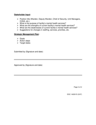 Form OP-140201D Facility Needs Assessment and Strategic Plan Format - Oklahoma, Page 2