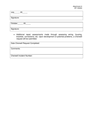 DOC Form OP-150203 Attachment A Preventive Maintenance Equipment List - Oklahoma, Page 12