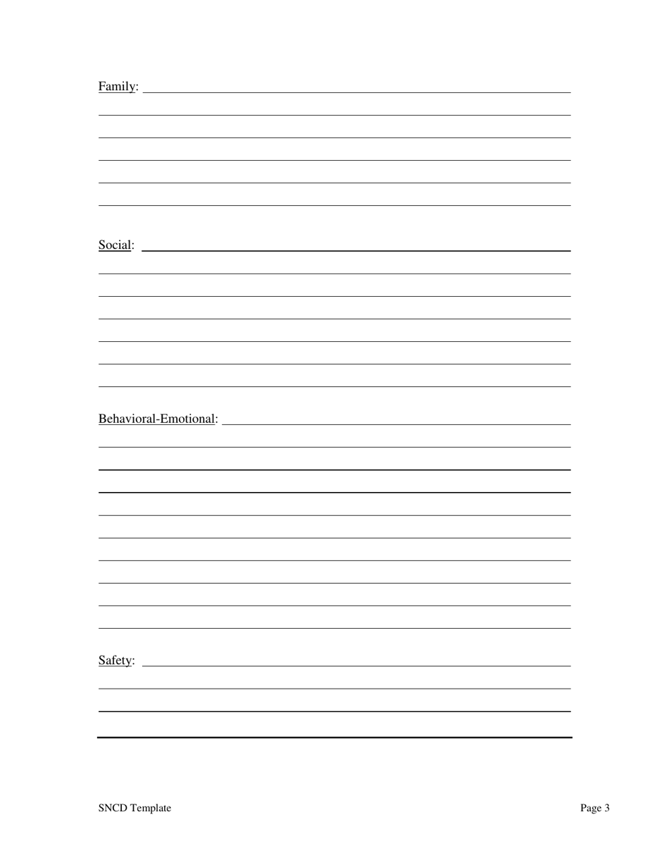 Strengths, Needs and Cultural Discovery Template - Oklahoma, Page 3