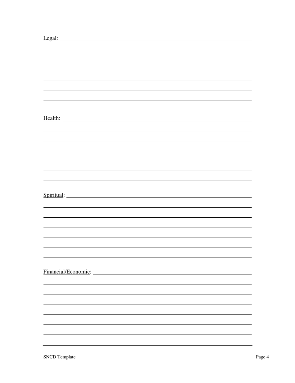 Strengths, Needs and Cultural Discovery Template - Oklahoma, Page 4