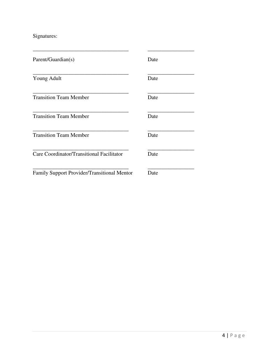 Crisis Plan / Functional Assessment With Safety Plan Components - Oklahoma, Page 4
