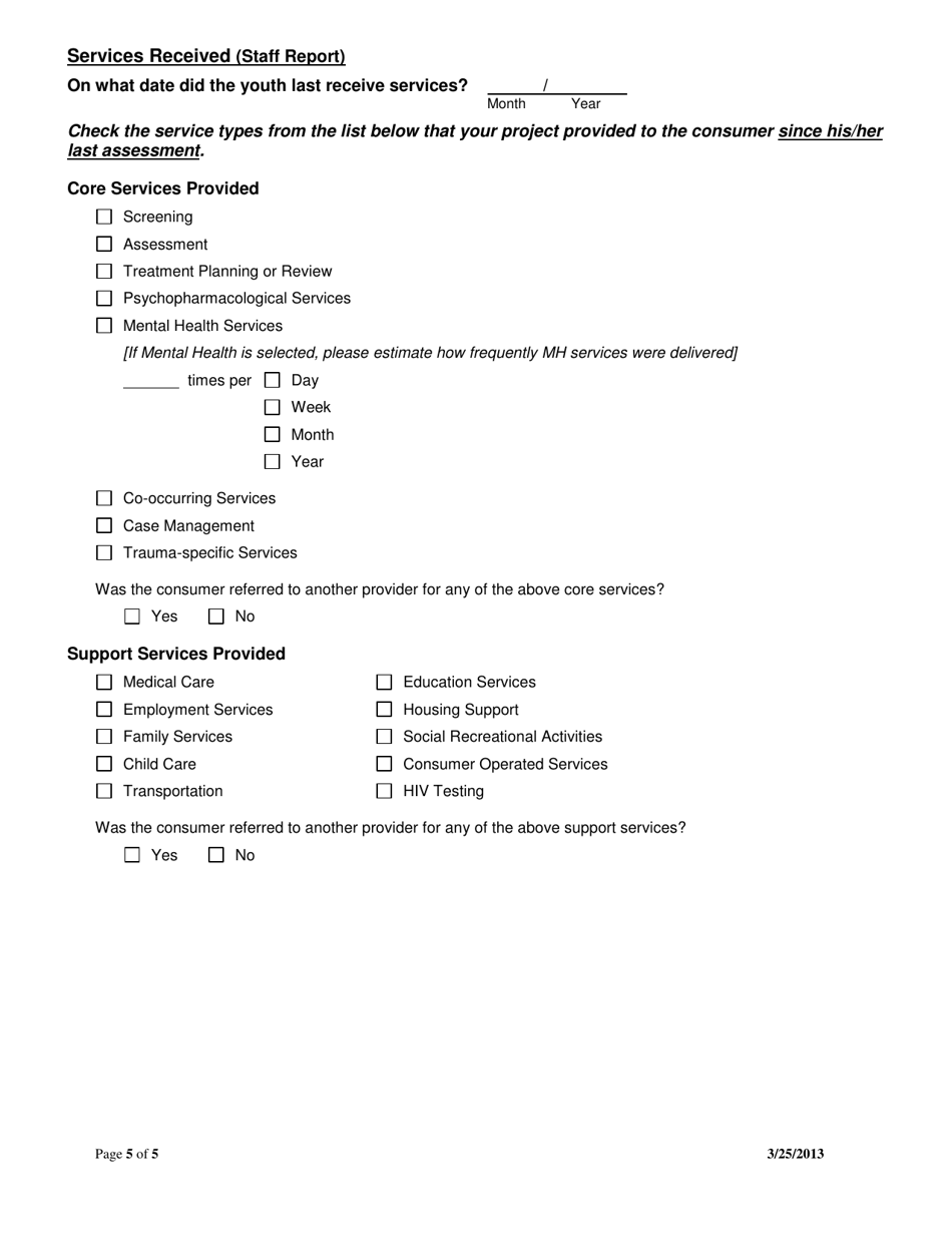 National Outcome Measures - Oklahoma, Page 5
