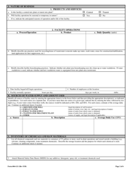 DEQ Form 606-G11 Application for Authorization Under General Permit No. Okg11 Concrete Batch Plants - Oklahoma, Page 2