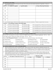 DEQ Form 606-G11 Application for Authorization Under General Permit No. Okg11 Concrete Batch Plants - Oklahoma, Page 3