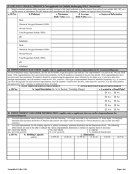 DEQ Form 606-G11 Application for Authorization Under General Permit No. Okg11 Concrete Batch Plants - Oklahoma, Page 4