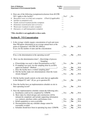 Air Emissions Checklist - Subpart Cc - Large Quantity Generators and Interim Status - Oklahoma, Page 2