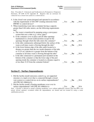 Air Emissions Checklist - Subpart Cc - Large Quantity Generators and Interim Status - Oklahoma, Page 8