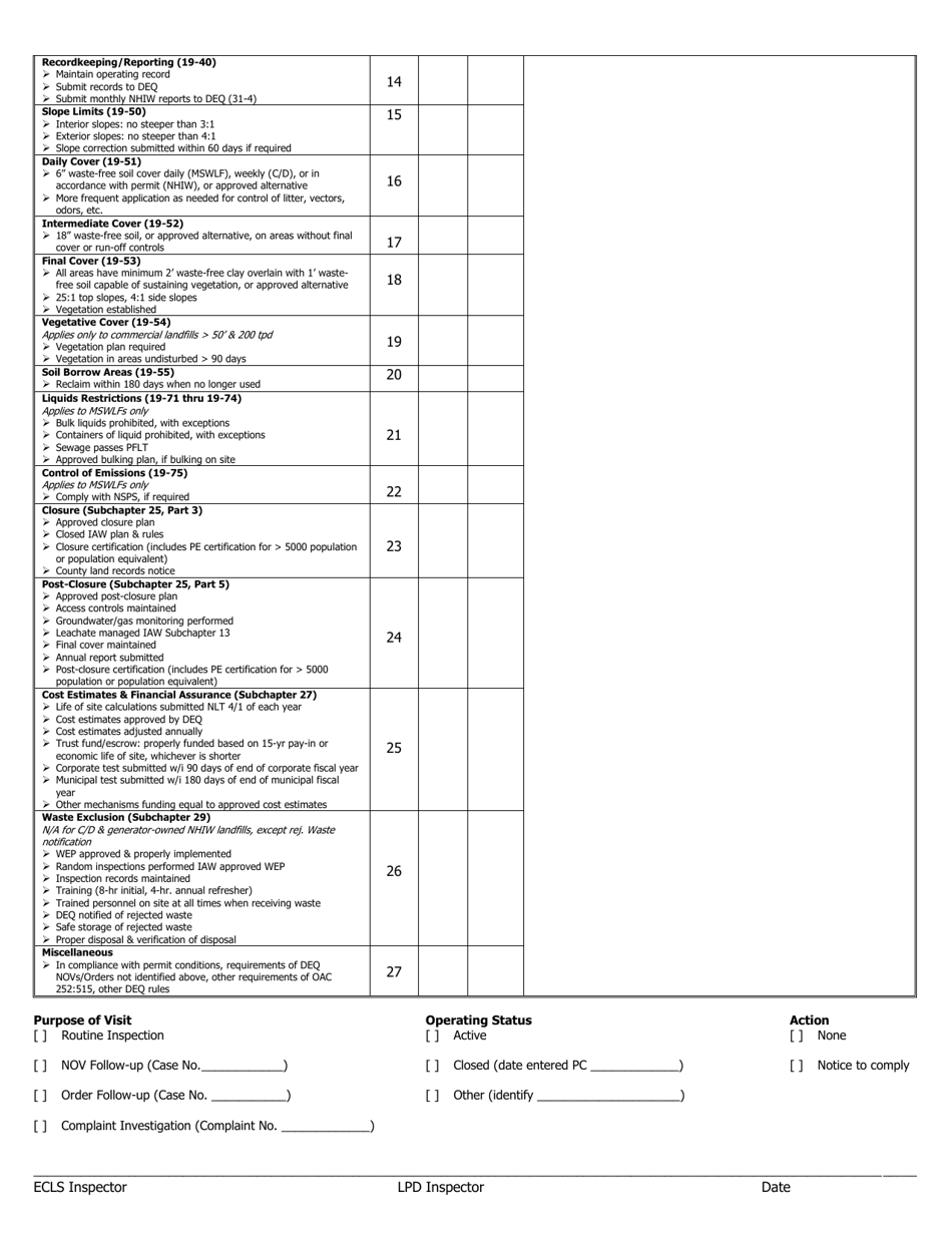 DEQ Form 515-851 - Fill Out, Sign Online and Download Printable PDF ...