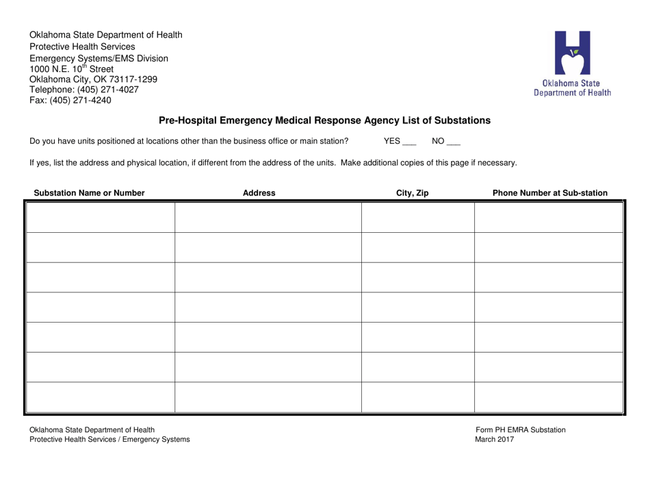 Instructions for the Completion of Oklahomas Pre-hospital Emergency Medical Response Agency Initial Application Forms - Oklahoma, Page 14