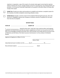 Utilization Review Certification and/or Registration Annual Renewal Application Form - Oklahoma, Page 4