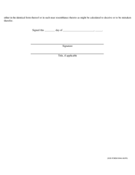 SOS Form 0046 Trademark Registration Renewal - Oklahoma, Page 2