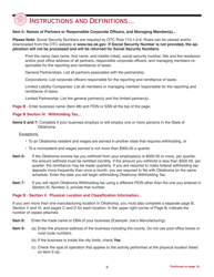Packet M - Oklahoma Business Registration Packet for Manufacturers - Oklahoma, Page 9