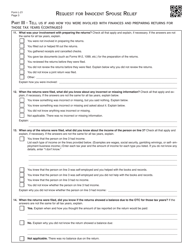 OTC Form L-21 Request for Innocent Spouse Relief - Oklahoma, Page 4