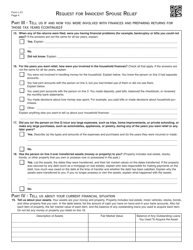 OTC Form L-21 Request for Innocent Spouse Relief - Oklahoma, Page 5