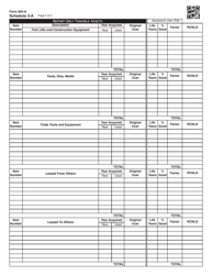 OTC Form 904-A Schedule 3-A Asset Listing (Grouped) - Oklahoma, Page 2