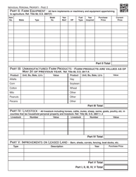 OTC Form 924 Individual Personal Property - Oklahoma, Page 2
