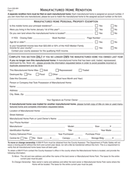 OTC Form OTC935-MH Manufactured Home Rendition - Oklahoma, Page 2