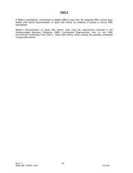 Dbe Commitment Certification and Utilization Form - Oregon, Page 2