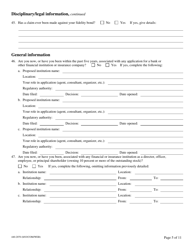 Form 440-2070 Confidential Biographical and Financial Report - Oregon, Page 6
