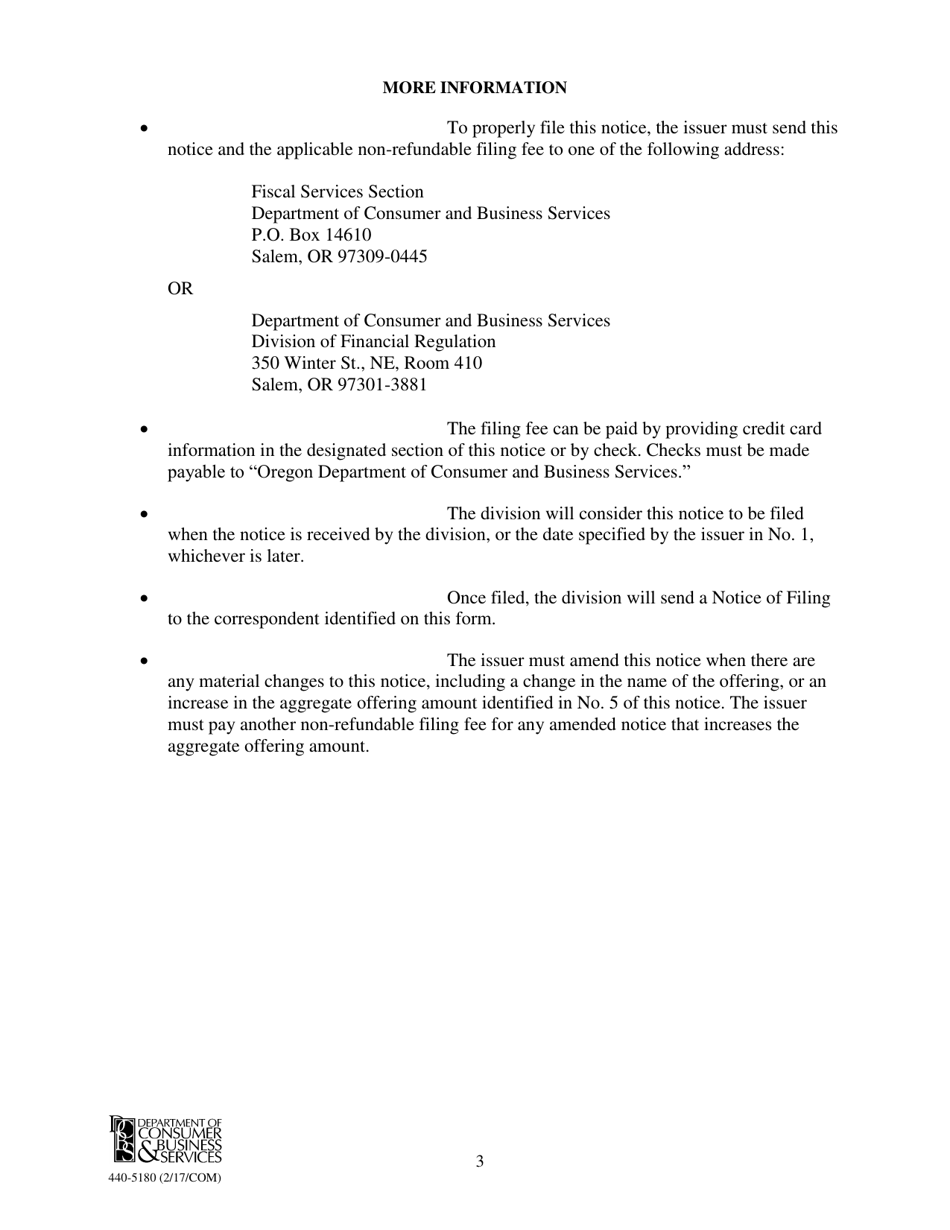 Form 440-5180 Certain Compensatory Benefit Plans - Oregon, Page 3