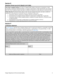 One-Time Compliance Report for Dental Dischargers - Oregon, Page 4