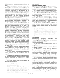 General Anesthesia Permit Applciation Form Fee $140:00 - Oregon, Page 13