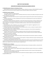 Home Inspector Application Packet - Oregon, Page 6