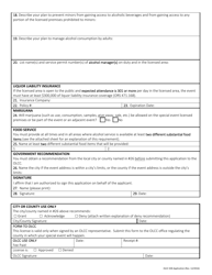 Special Event Brewery (Seb) Application - Oregon, Page 2