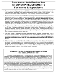 Veterinary Intern License Packet - Oregon, Page 5