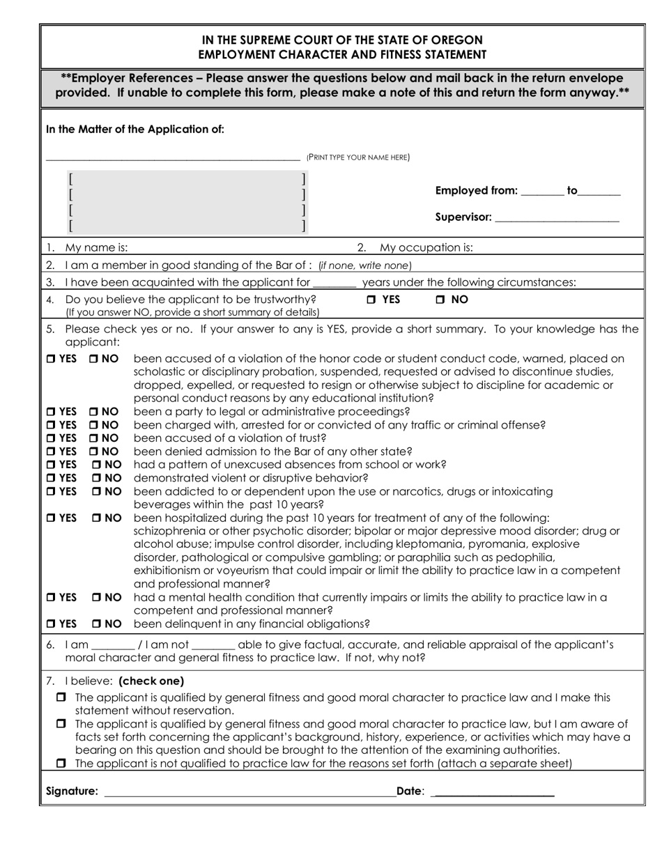 Application for Admission by Ube Score Transfer - Oregon, Page 28