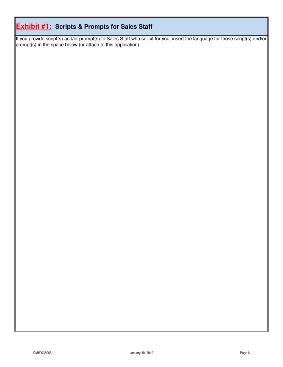 Form DM9036968 Telephonic Seller Registration Form - Oregon, Page 6