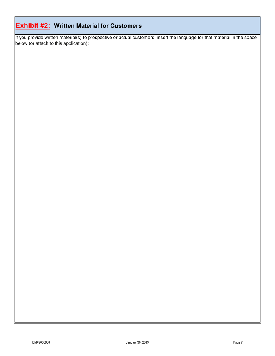 Form DM9036968 Telephonic Seller Registration Form - Oregon, Page 7