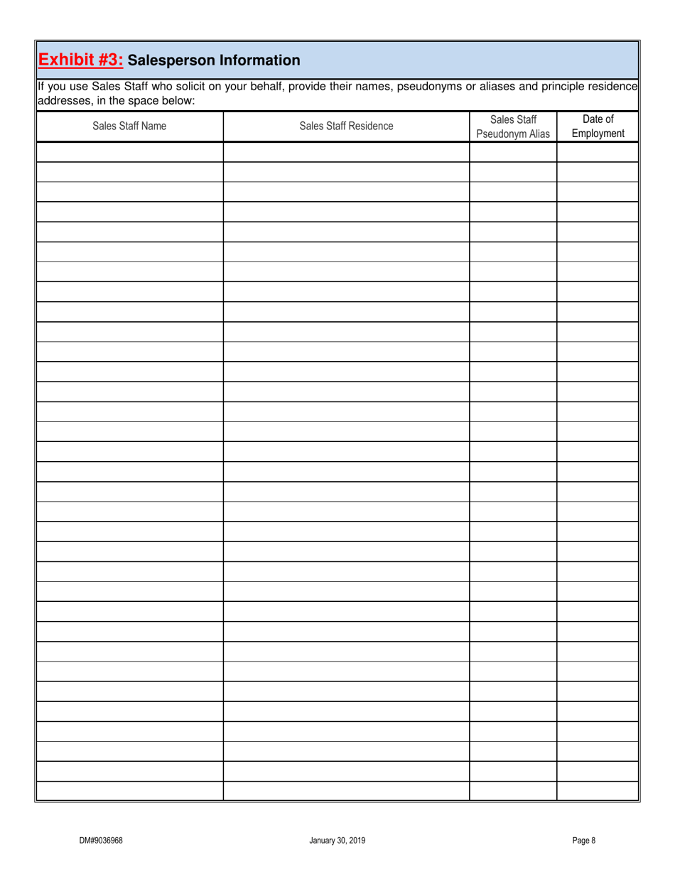 Form DM9036968 Telephonic Seller Registration Form - Oregon, Page 8