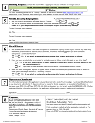 Form PS-1 Application for Certification or Licensure - Oregon, Page 4