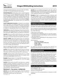 Form 150-101-402 (OR-W-4) Oregon Withholding - Oregon, Page 7